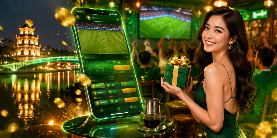 Người dùng Hà Nội xem tiền thưởng casino tại quán cà phê sáng sớm